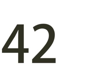42 Fakten über die Zahl 42 | das BlogMagazin