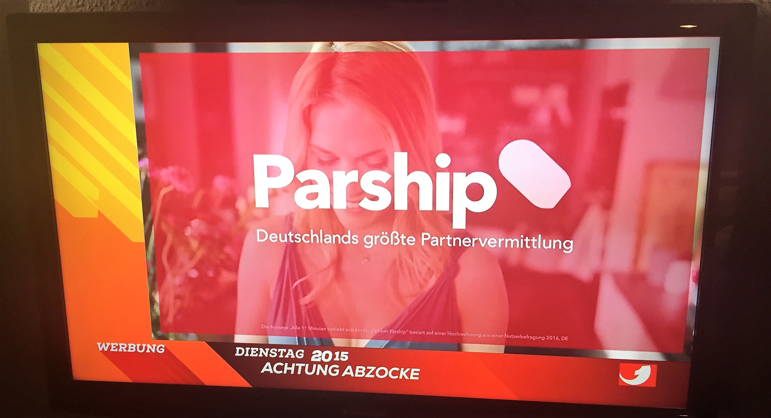 Werbung model parship 2017 Mainz