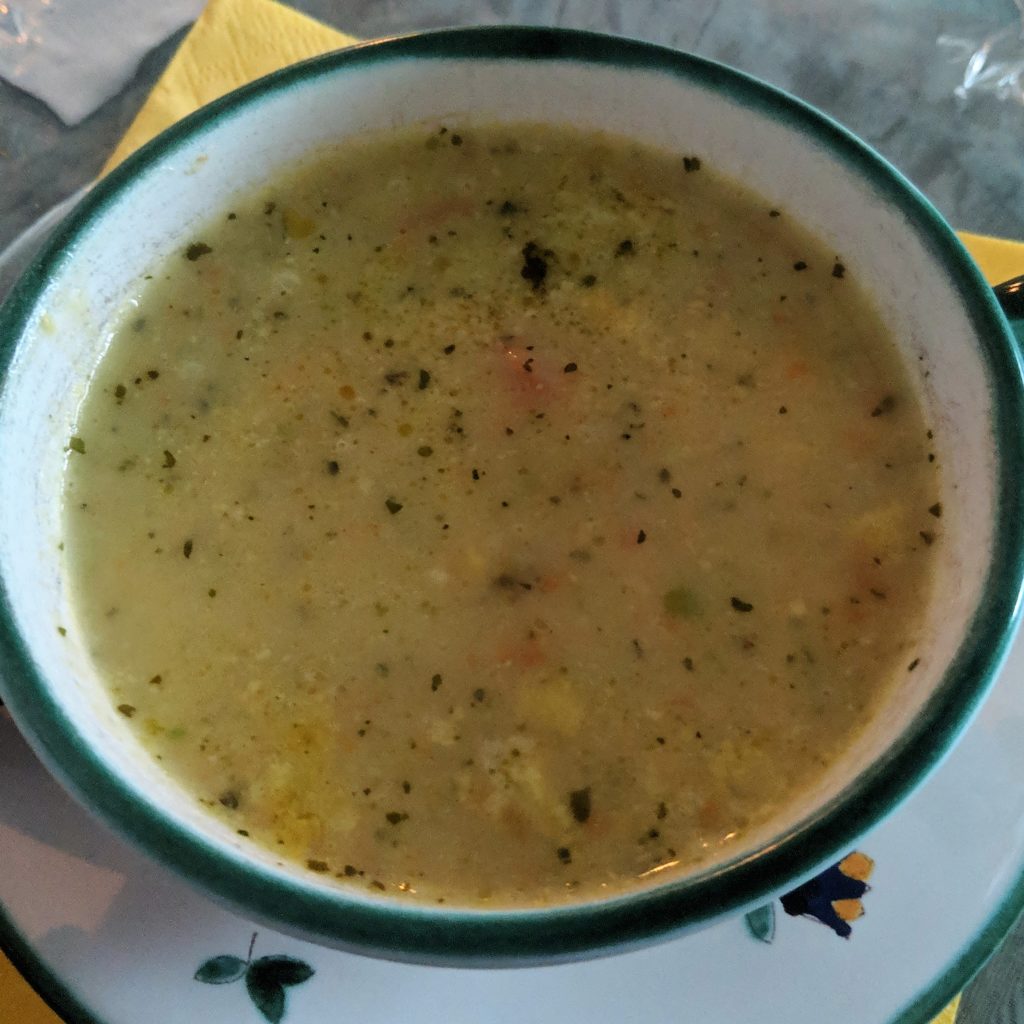Rezept: Resteverwertete Kartoffel-Gemüse-Suppe