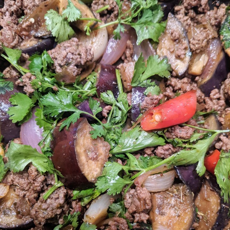 Mein Abendessen: Scharfe Hackfleischpfanne mit Gemüse - das BlogMagazin