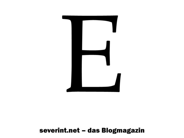 10 Fakten über den Buchstaben E | das BlogMagazin