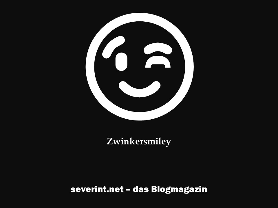Was bedeutet ein zwinker smiley
