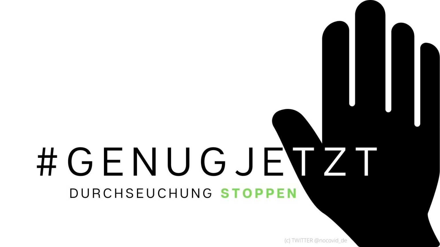 Was bedeutet der Hashtag #GenugJetzt?