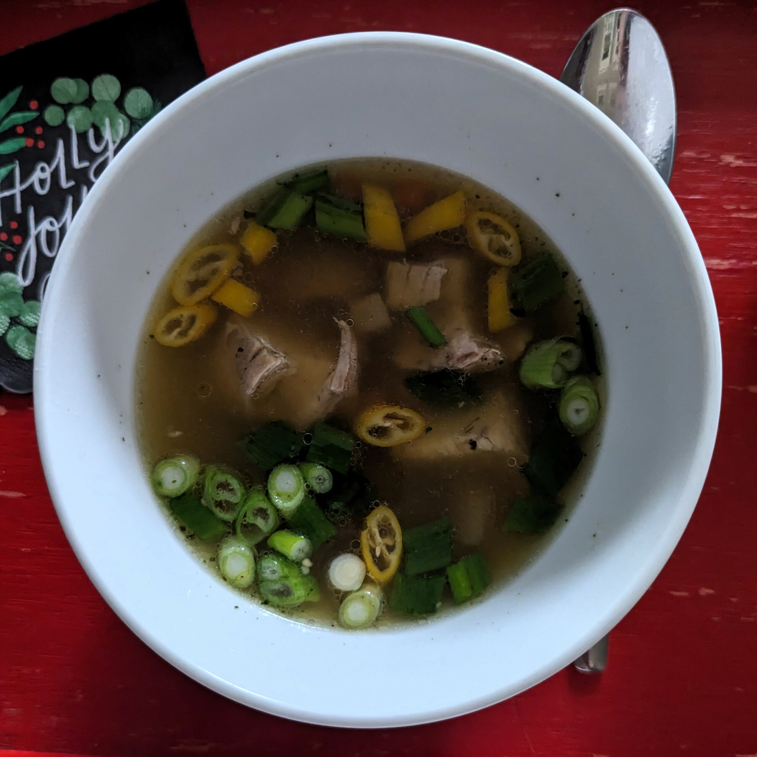Rezept: Superschnelle Hühnerbrühe, wenn man krank ist