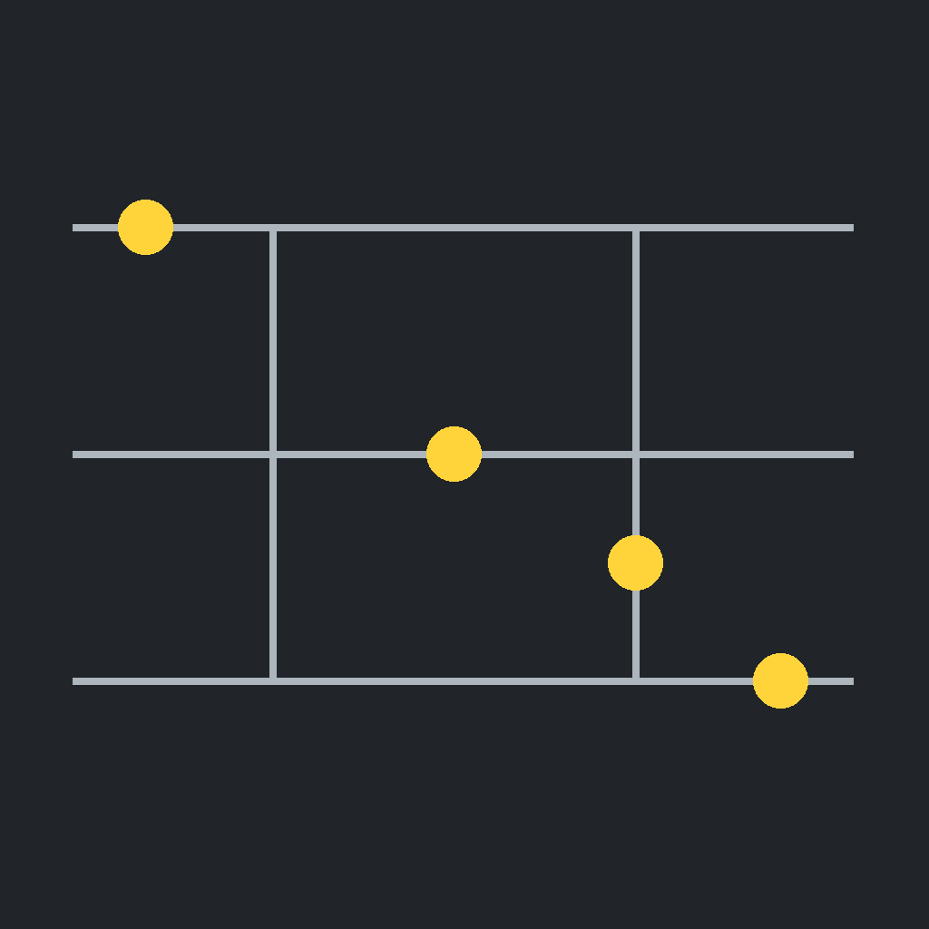 Abstrakte Grafik zur Programmiersprache AsciiDots
